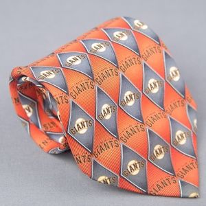 SF Giants Tie San Francisco Baseball Silk Necktie